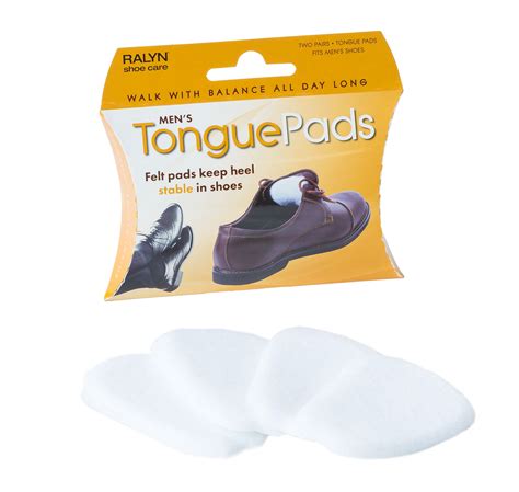 extra thick shoe tongue pads.